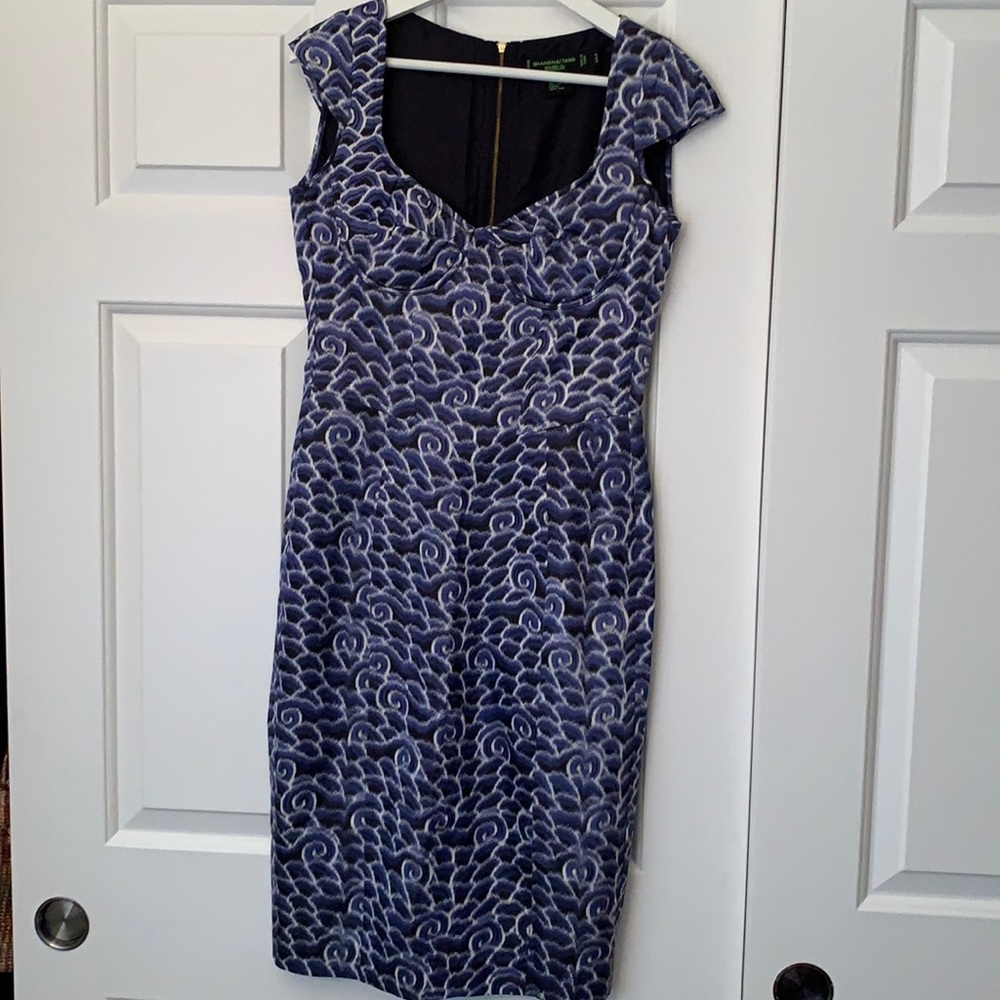 Shanghai Tang 52% Silk/48% Cotton dress